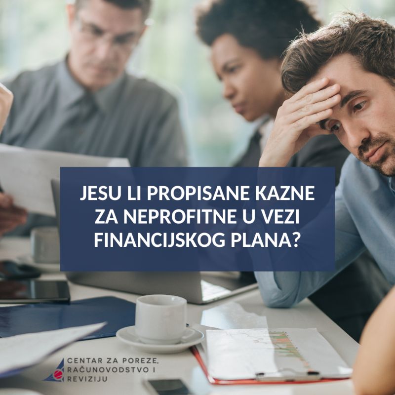 Kazne FI neprofitne